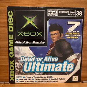 Official Xbox Magazine #38 Demo Disc for Microsoft Xbox (Dead or Alive Ultimate)